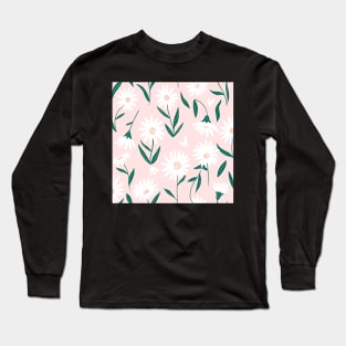 Daisy pink Long Sleeve T-Shirt